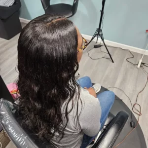 SEW-IN WITH LEAVE OUT