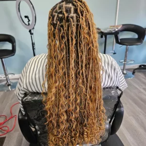 SMALL BOHO KNOTLESS BRAIDS