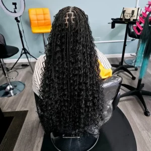 Large Boho Knotless Braids