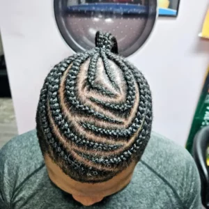 CORNROWS WITH EXTENSION